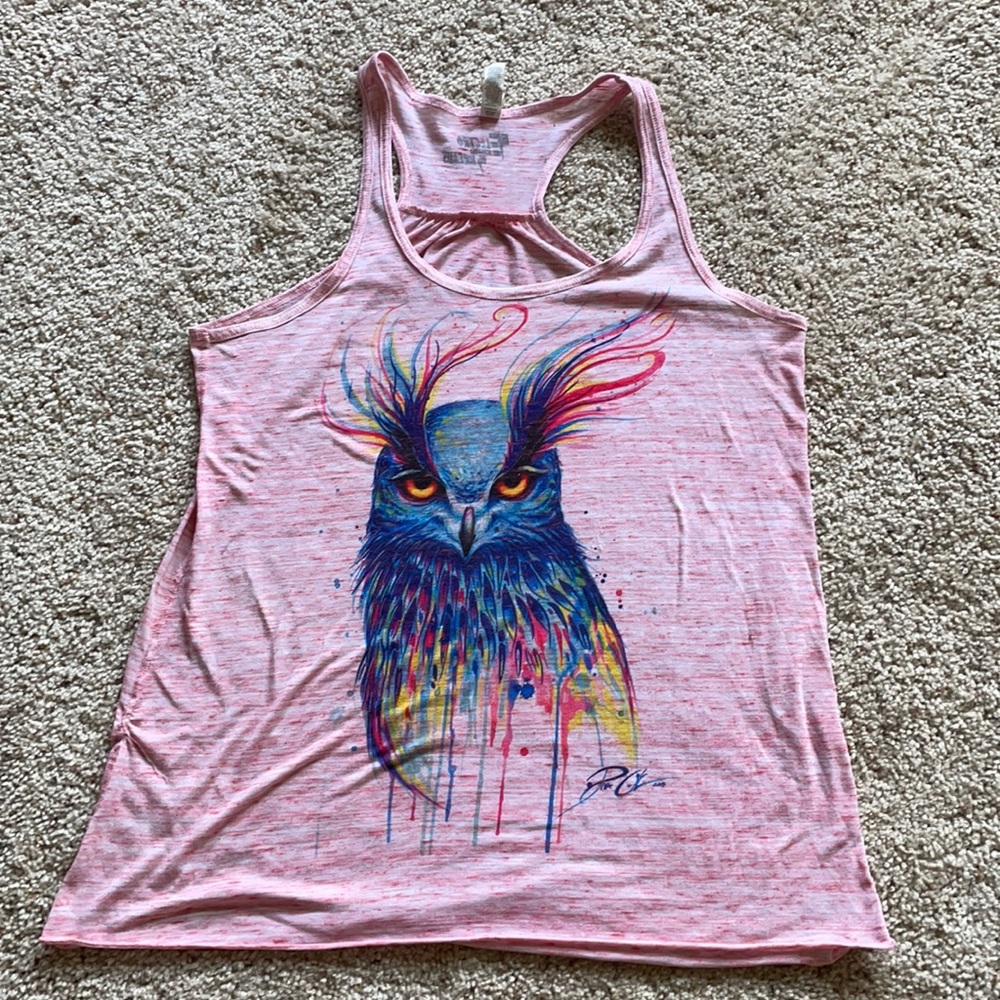 Ladies large tank top, made in USA.